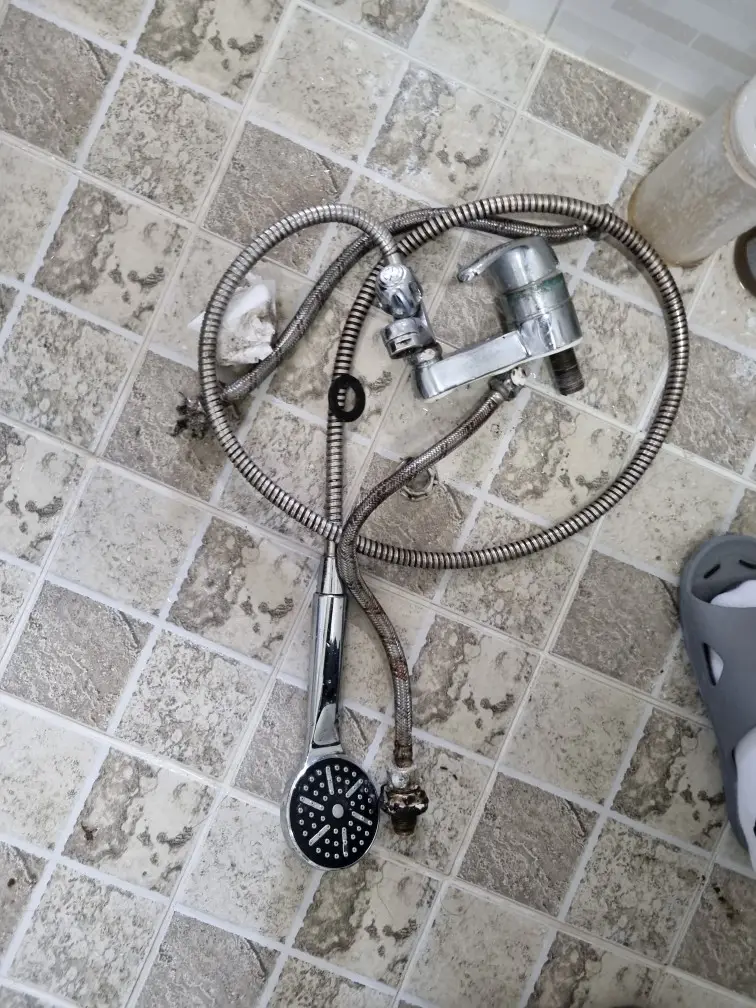 샤워 수전 교체 4